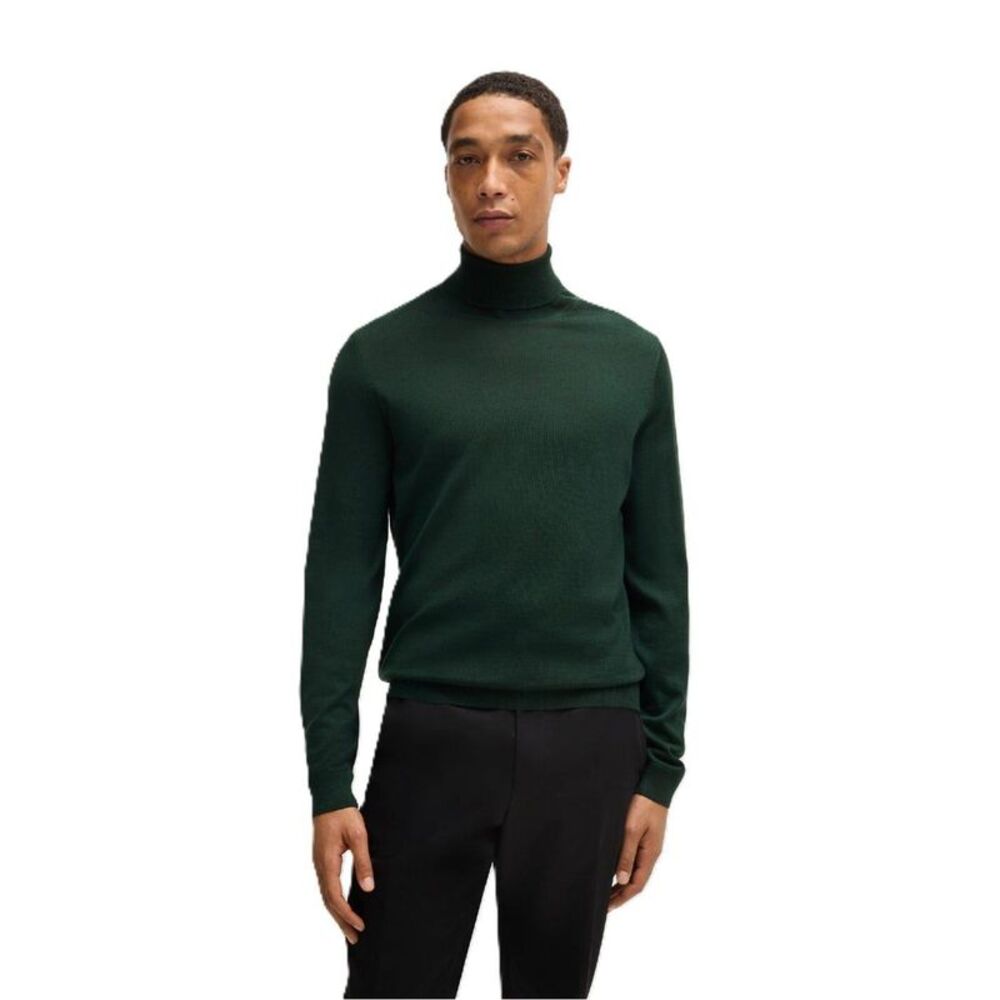 Boss Mens Musso-P Sweater / Forest Green